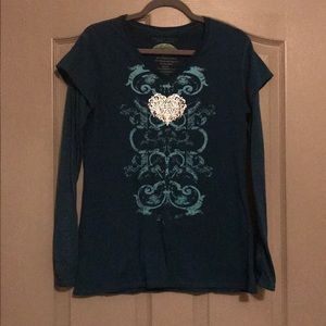 Women’s long sleeve yoga tee